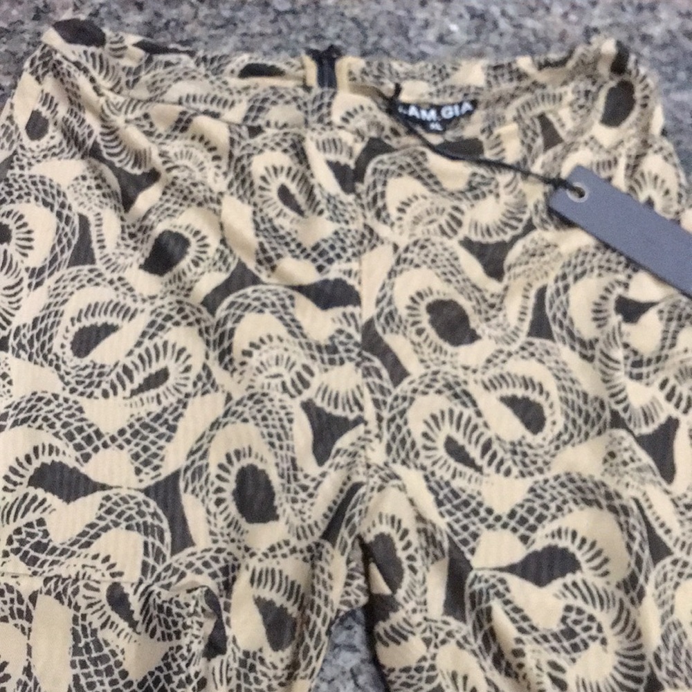 #IAMGIA MEDUSA MESH PANTS sz: XL
